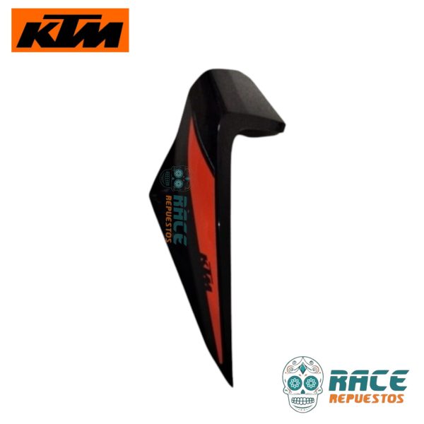 MASCARILLA FOCO IZQUIERDO KTM DUKE 200ng(NEGRO)
