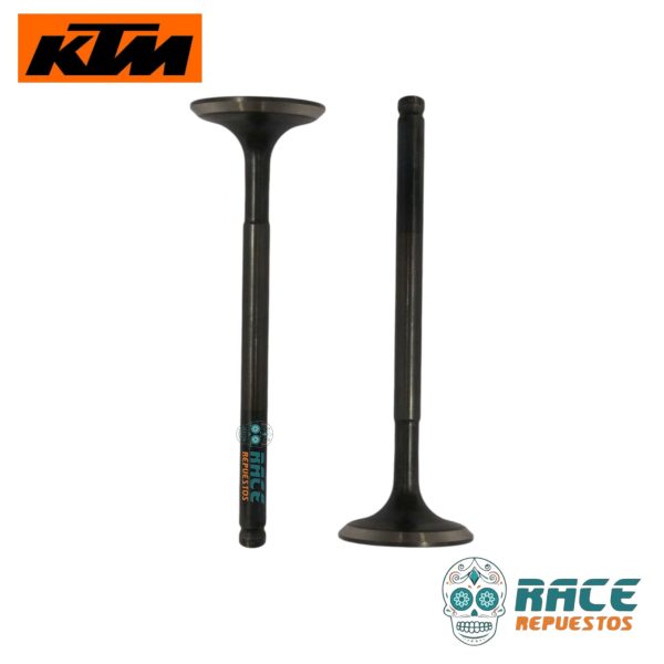 JUEGO VALVULA ESCAPE KTM DUKE 200 KTM RC 200 2020-2023 (GRUESO) - Image 2