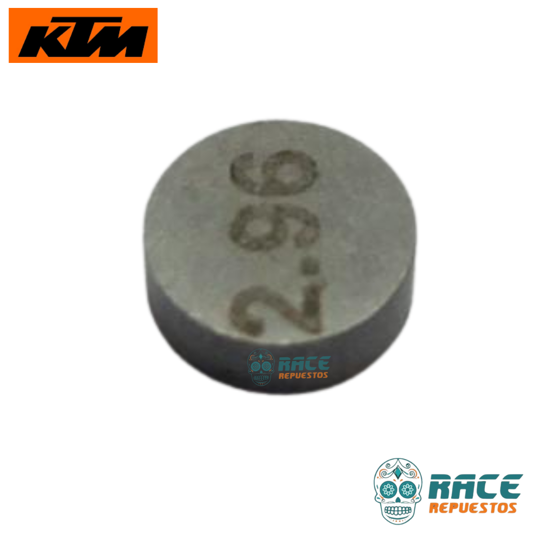 PASTILLAS DE REGULACIÓN 2.96mm KTM DUKE 125 200 KTM RC 125 200 ARANDELA AJUSTE VÁLVULA - Image 2