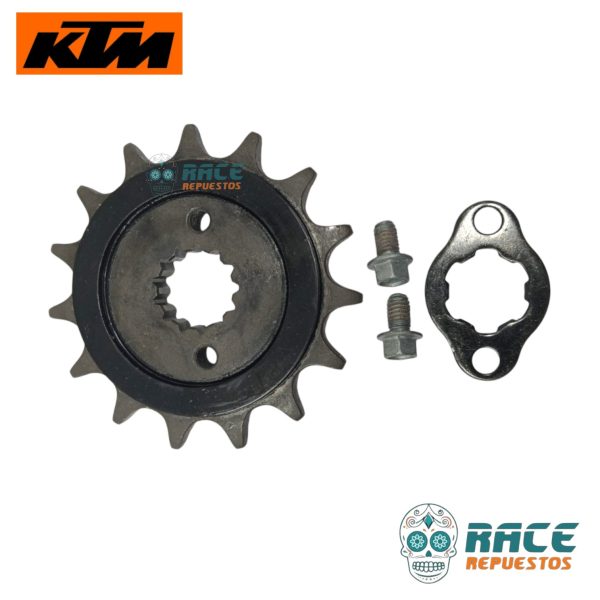 PIÑÓN SALIDA y ARANDELA KTM DUKE 390 2017-2019 - Image 2