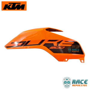 TAPA TANQUE IZQUIERDA KTM DUKE 200ng 2020-2023 (CUBIERTA GASOLINA)