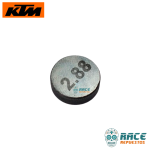 PASTILLAS DE REGULACIÓN 2.88mm KTM DUKE 250 390 RC 390 Adventure ARANDELA AJUSTE VÁLVULA