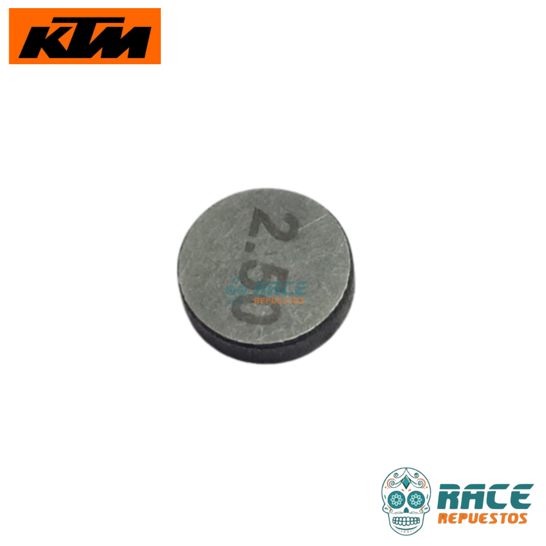 PASTILLAS DE REGULACIÓN 2.58mm KTM DUKE 250 390 RC 390 Adventure ARANDELA AJUSTE VÁLVULA