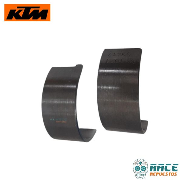 JUEGO METALES DE BIELA AZUL KTM DUKE 200 KTM RC 200 CASQUETES - Image 2