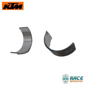JUEGO METALES DE BIELA AZUL KTM DUKE 200 KTM RC 200 CASQUETES