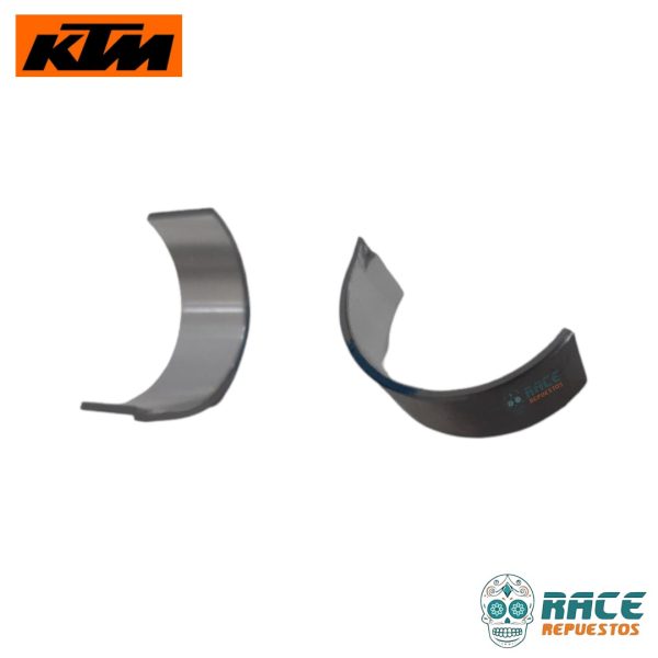 JUEGO METALES DE BIELA AZUL KTM DUKE 200 KTM RC 200 CASQUETES