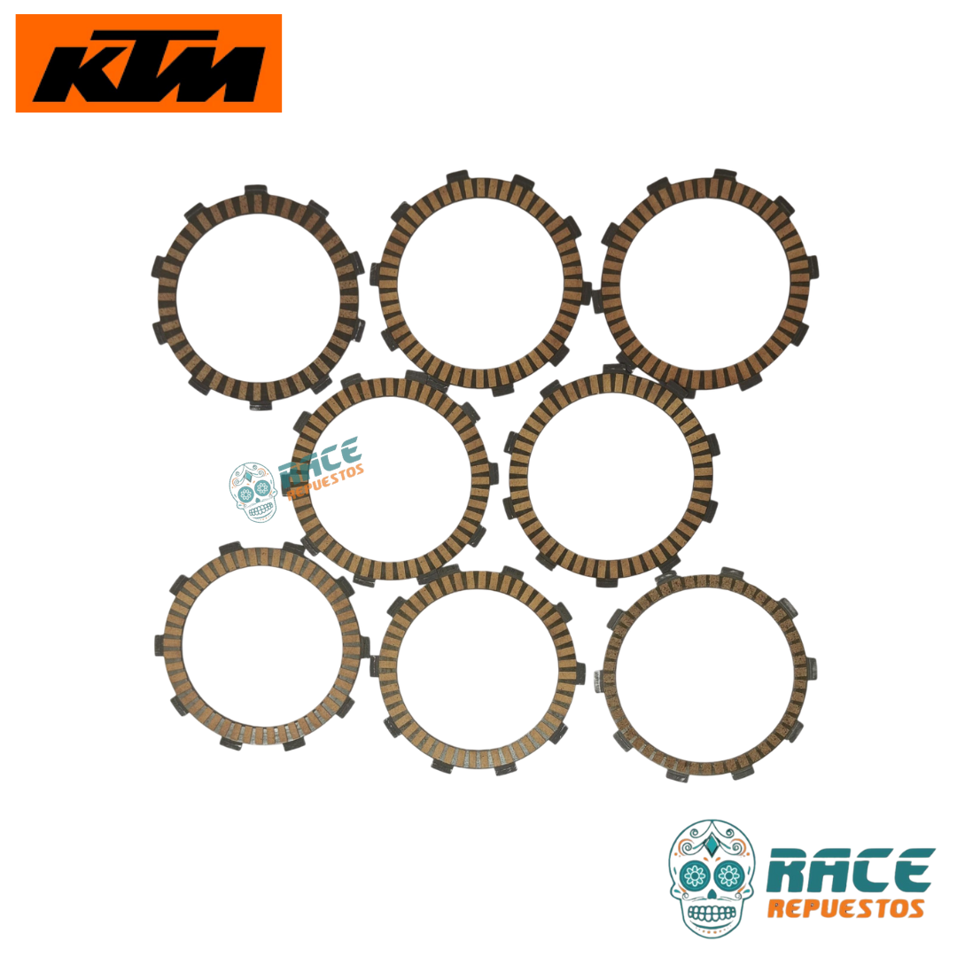 KIT DISCOS DE EMBRAGUE KTM DUKE 390 KTM RC 390 MOD. VIEJOS - Image 2