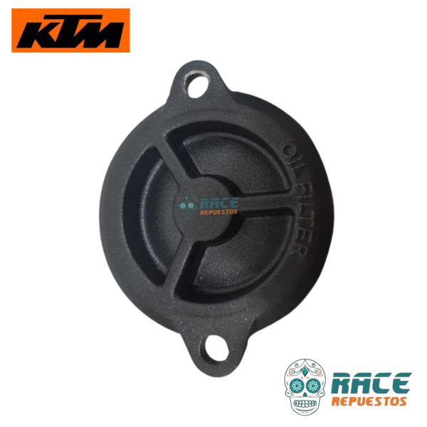 CUBIERTA TAPA FILTRO DE ACEITE KTM DUKE 200 KTM 390 KTM RC 200 RC 390 MOD. ANTIGUOS ORIGINAL - Image 5