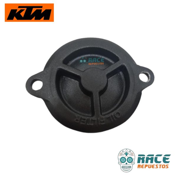 CUBIERTA TAPA FILTRO DE ACEITE KTM DUKE 200 KTM 390 KTM RC 200 RC 390 MOD. ANTIGUOS ORIGINAL