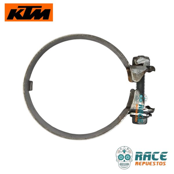 ABRAZADERA EXOSTO KTM DUKE 125 250 390 KTM RC 125 200 390 SVARTPILEN MOD. NUEVOS