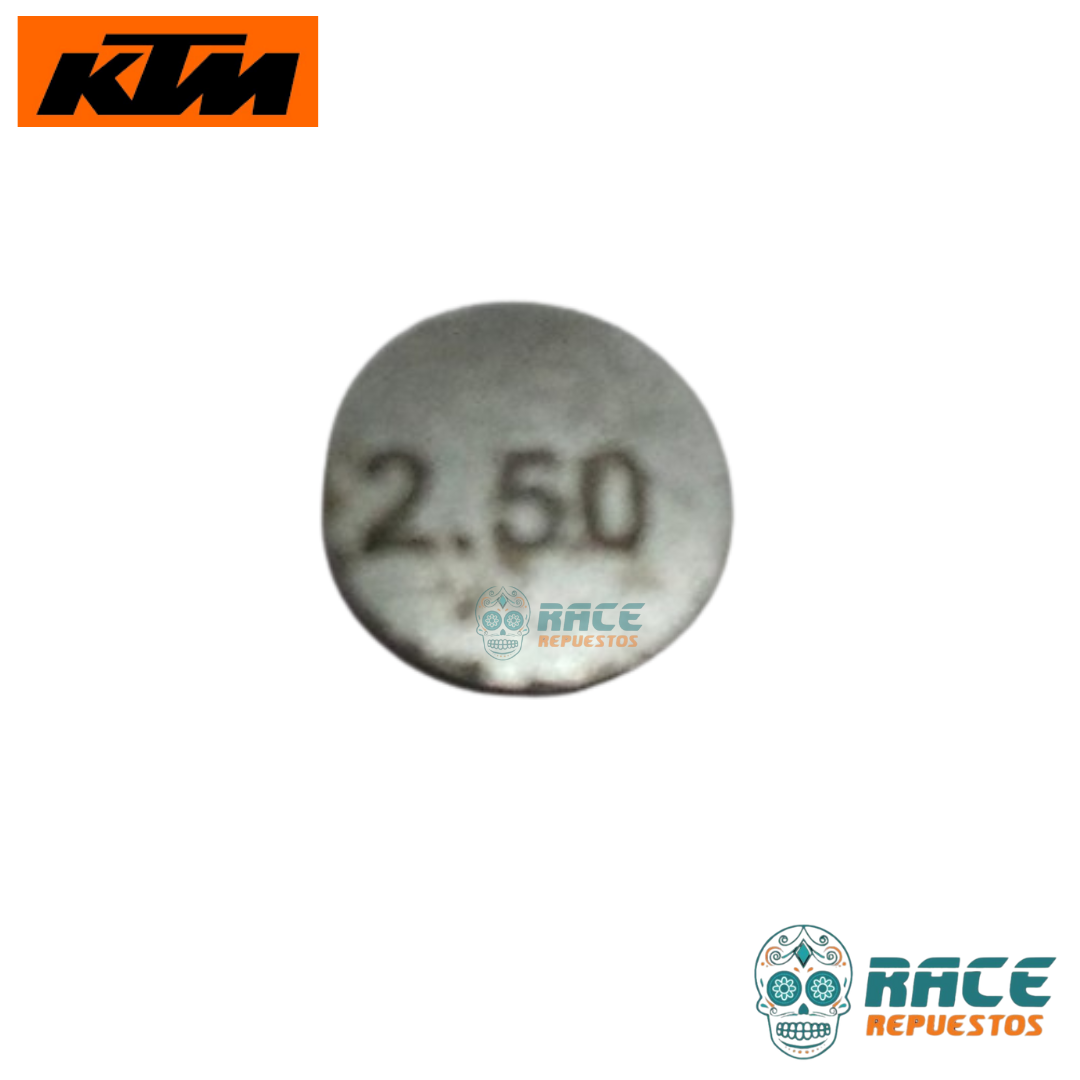 PASTILLAS DE REGULACIÓN 2.58mm KTM DUKE 250 390 RC 390 Adventure ARANDELA AJUSTE VÁLVULA - Image 5
