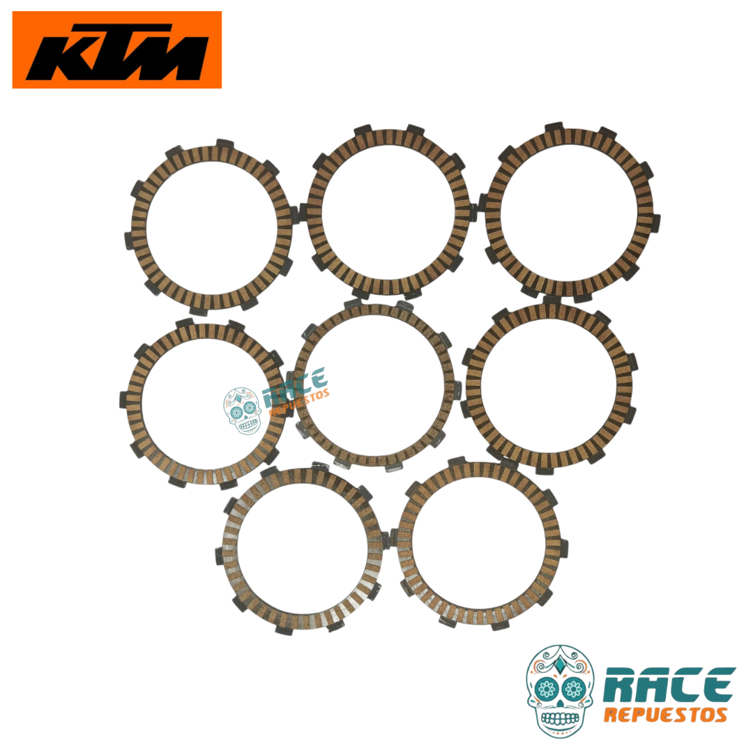 KIT DISCOS DE EMBRAGUE KTM DUKE 390 KTM RC 390 MOD. VIEJOS - Image 7