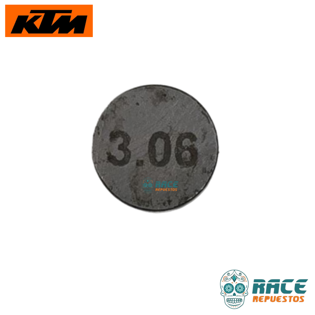 PASTILLAS DE REGULACION 2.76mm KTM DUKE 250 390 RC 390 KTM Adventure Svartpilen ARANDELA AJUSTE VALVULA