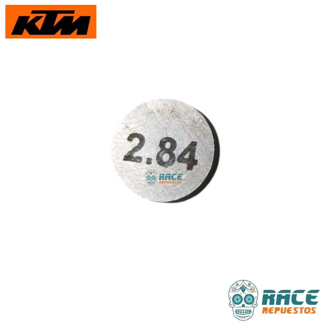 PASTILLAS DE REGULACIÓN 2.84mm DUKE 250 390 RC 390 Adventure Svartpilen ARANDELA AJUSTE VÁLVULA - Image 3