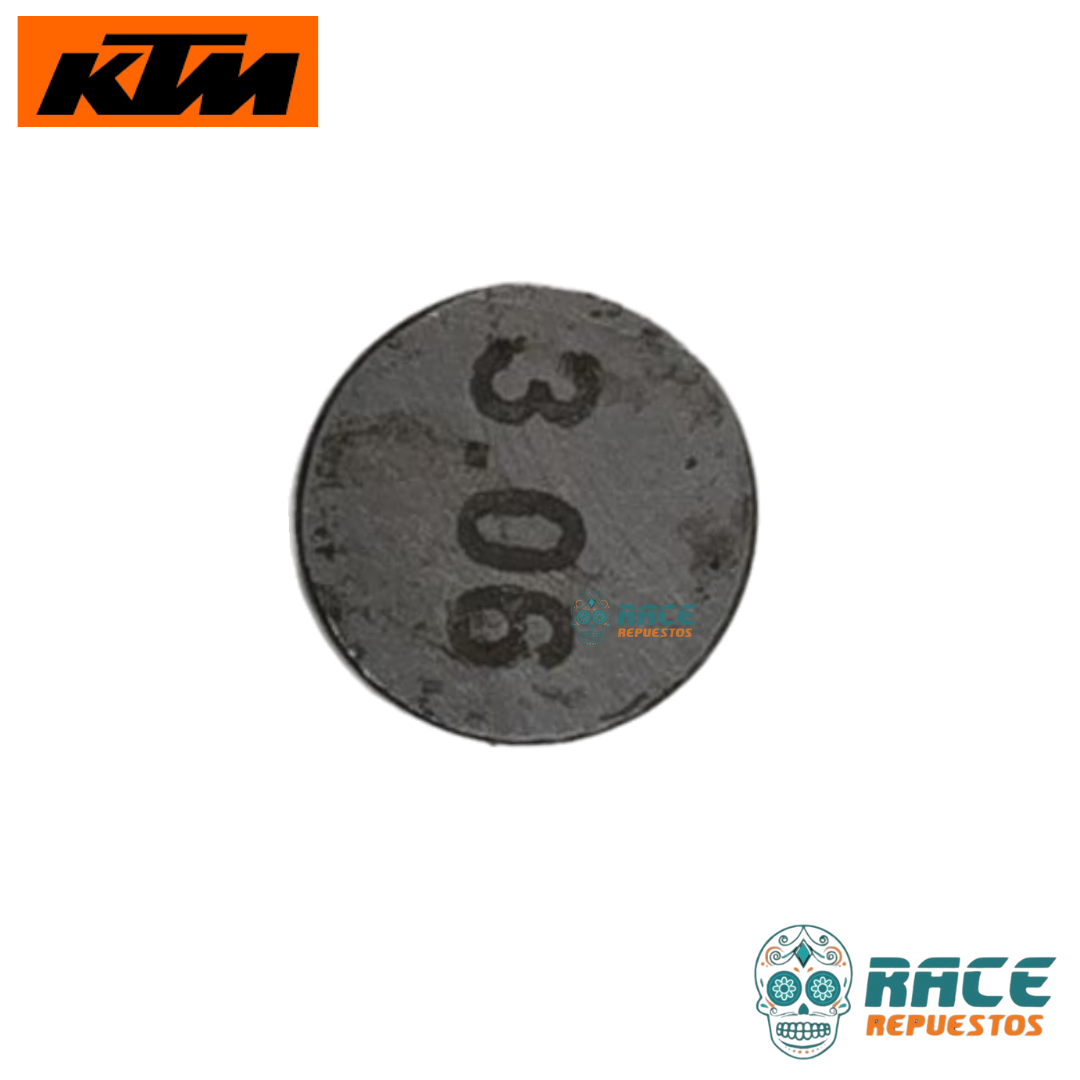 PASTILLAS DE REGULACION 2.76mm KTM DUKE 250 390 RC 390 KTM Adventure Svartpilen ARANDELA AJUSTE VALVULA - Image 2