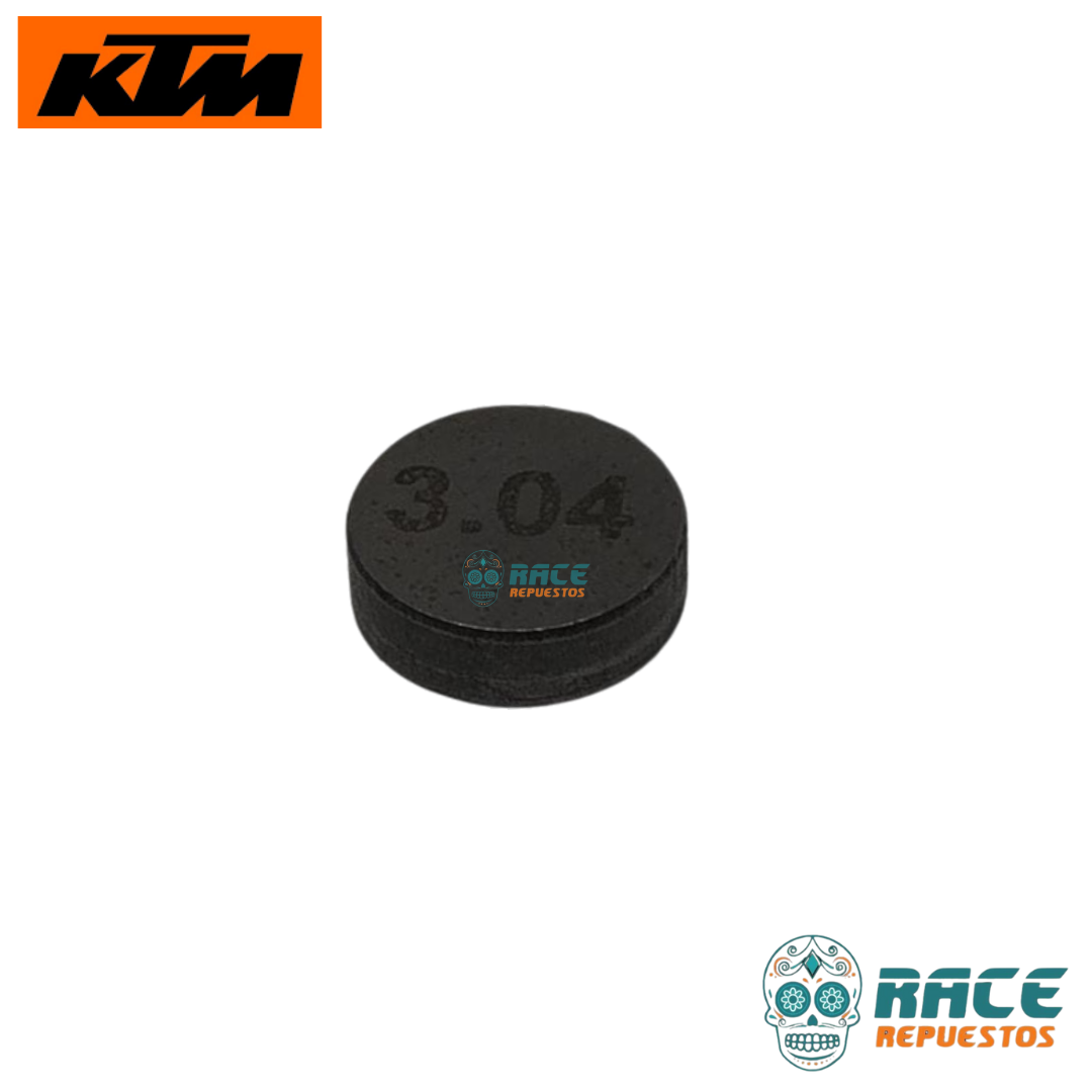 PASTILLAS DE REGULACIÓN 3.04mm DUKE 250 390 RC 390 Adventure Svartpilen ARANDELA AJUSTE VÁLVULA - Image 2