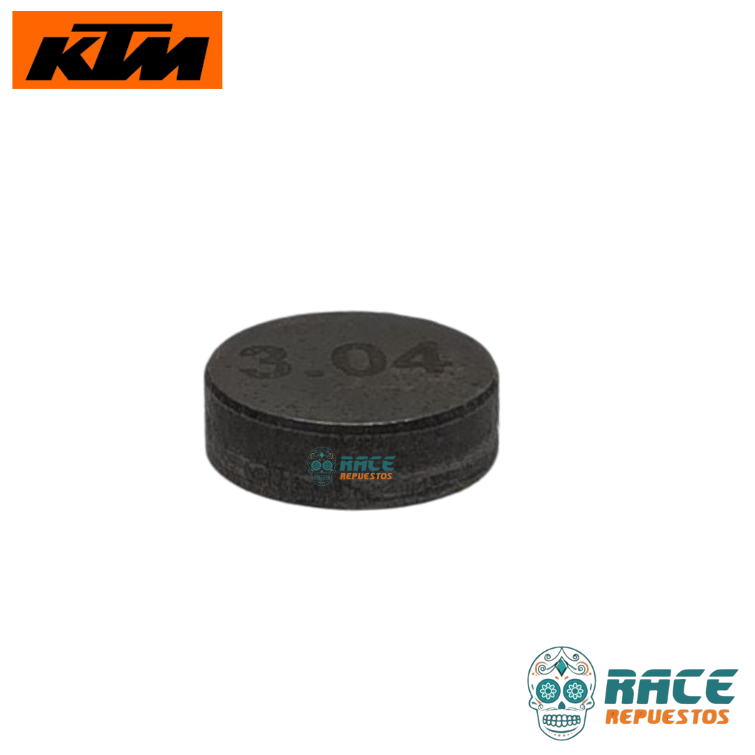 PASTILLAS DE REGULACIÓN 3.04mm DUKE 250 390 RC 390 Adventure Svartpilen ARANDELA AJUSTE VÁLVULA - Image 3