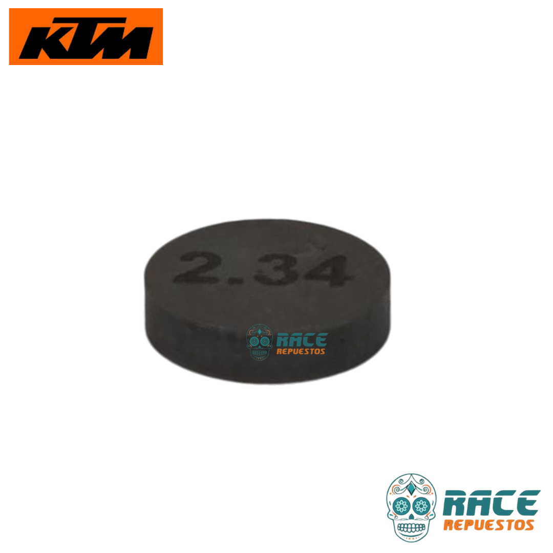 PASTILLAS DE REGULACIÓN 2.34mm KTM DUKE 250 390 RC 390 Adventure Svartpilen ARANDELA AJUSTE VÁLVULA - Image 3