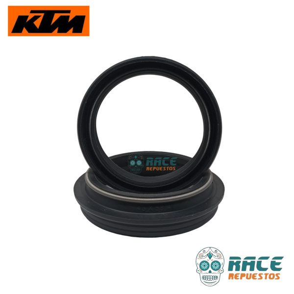 RETEN TELESCÓPICAS SUSPENSIÓN DELANTERO KTM GENERACION-3 DUKE Svartpilen Adventure (con Polvo) - Image 6