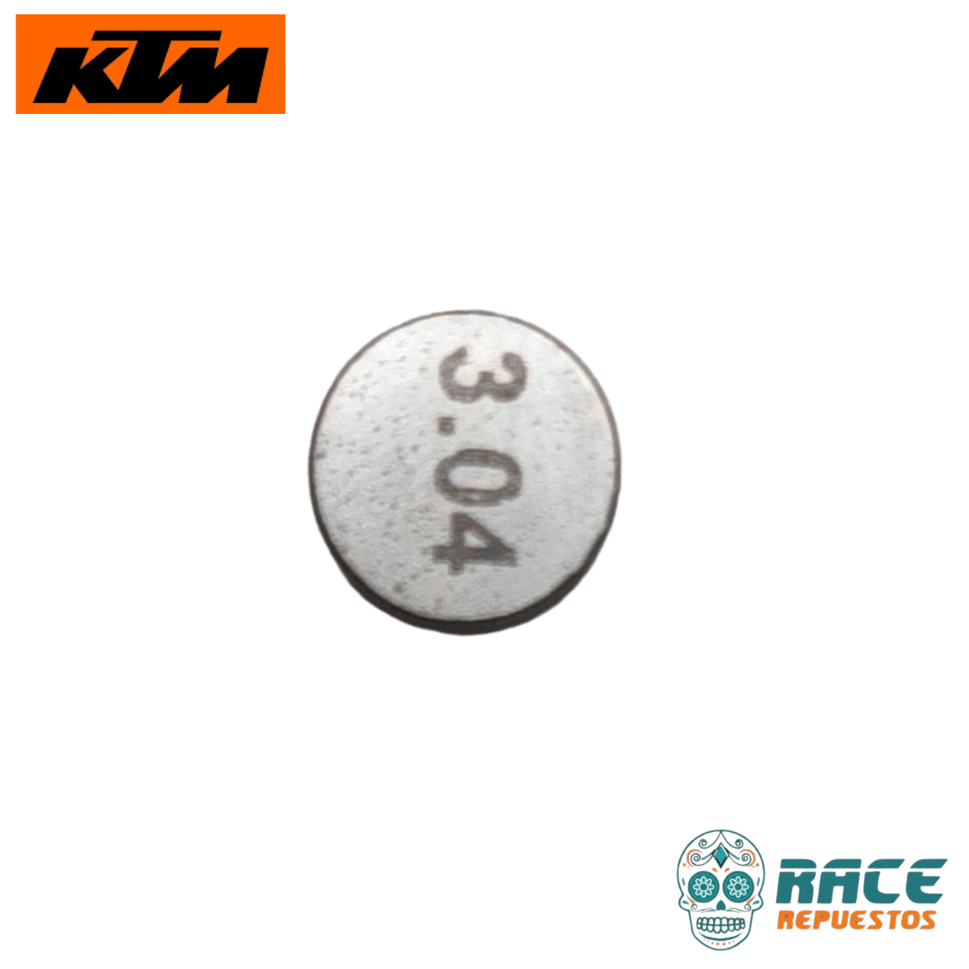 PASTILLAS DE REGULACIÓN 3.04mm DUKE 250 390 RC 390 Adventure Svartpilen ARANDELA AJUSTE VÁLVULA - Image 7