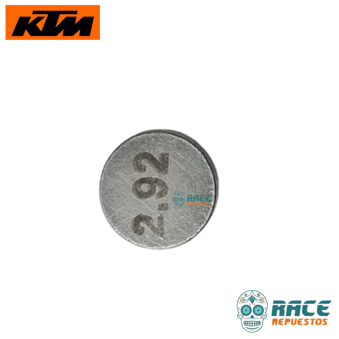 PASTILLAS DE REGULACIÓN 2.92mm KTM DUKE 250 390 RC 390 KTM Adventure ARANDELA AJUSTE VALVULA - Image 3
