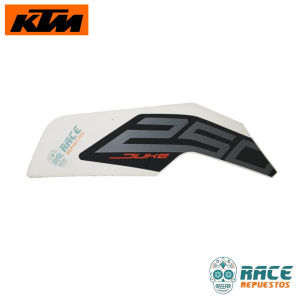CALCOMANIA KTM DUKE 250 DERECHA GRIS 2020-2023