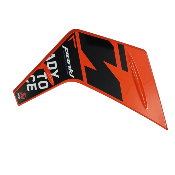 TAPA DERECHA GASOLINA NARANJA RC 200/390 MOD. NUEVOS - Image 2