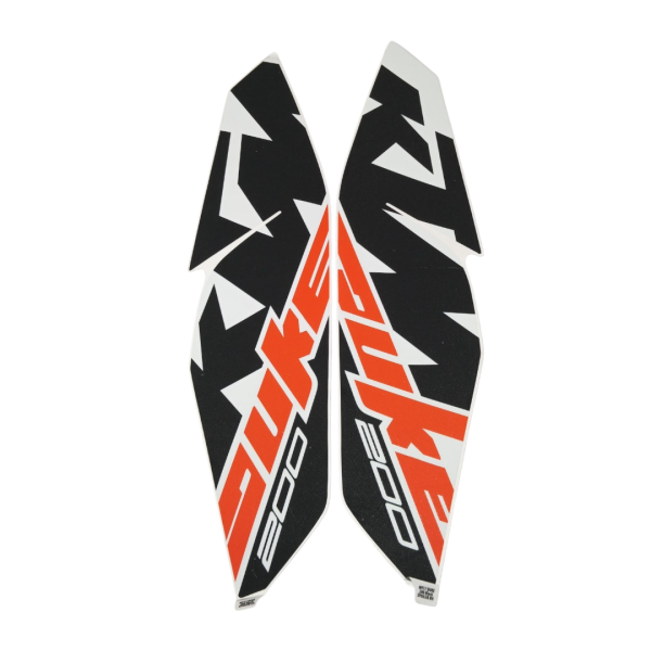 CALCOMANIA KTM DUKE 200 CLASICA (NEGRA NARANJA) - Image 4