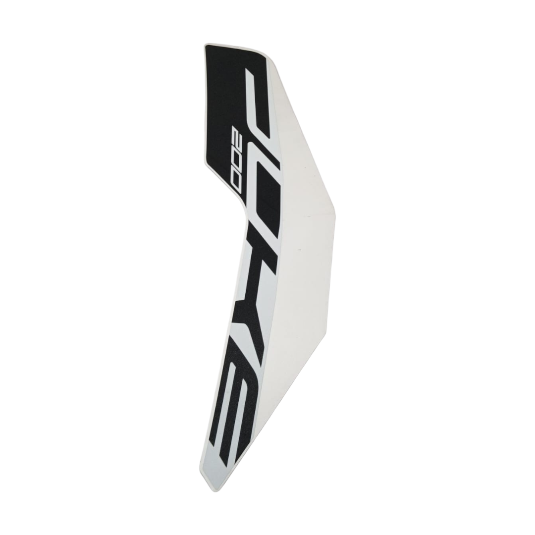 Calcomanía Derecha KTM Duke 200ng Blanca - Image 4