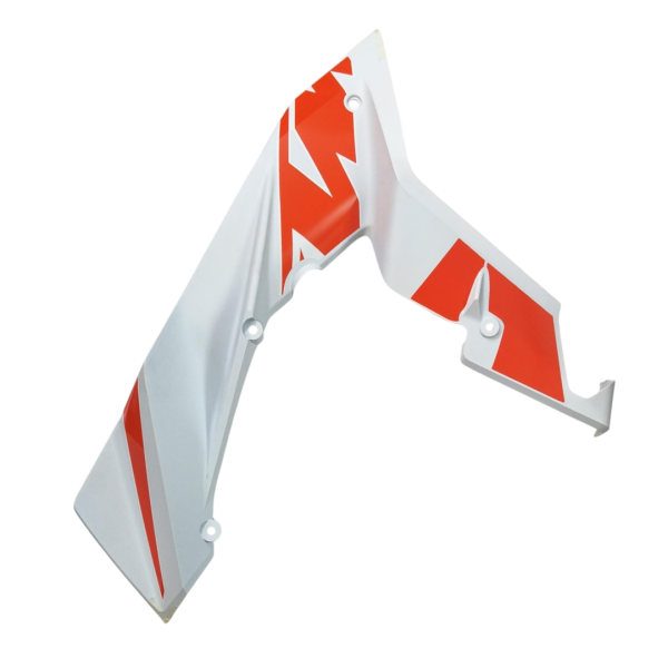 TAPA LATERAL TANQUE GASOLINA IZQUIERDA KTM RC 125 BLANCA - Image 4