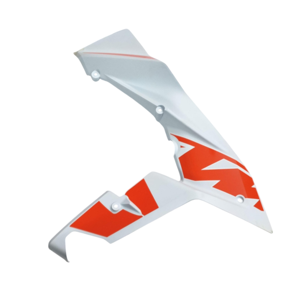 TAPA LATERAL TANQUE GASOLINA IZQUIERDA KTM RC 125 BLANCA