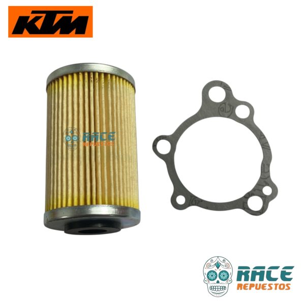 KIT FILTRO DE ACEITE y EMPAQUETADURA KTM SVARTPILEN 401