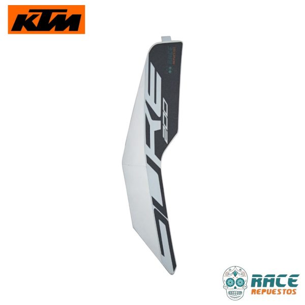 CALCOMANIA IZQUIERDA BLANCA KTM DUKE 200 (ESTANQUE) - Image 2