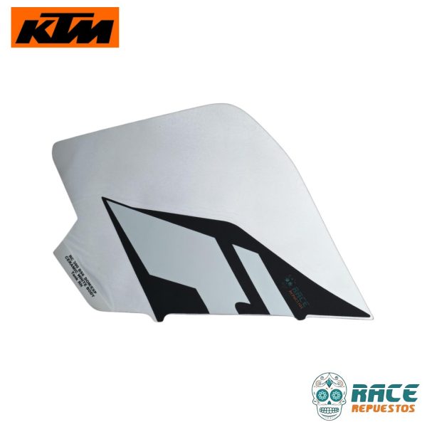 CALCOMANIA DERECHA BLANCA KTM RC 390 (ESTANQUE) - Image 2