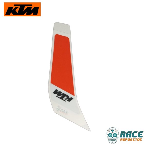 CALCOMANIA DERECHO BLANCA KTM DUKE 200 (ESTANQUE) - Image 2