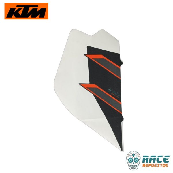 CALCOMANIA IZQUIERDA NEGRA KTM RC 200 (ESTANQUE) - Image 2