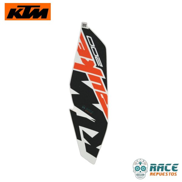 CALCOMANIA TAPA GASOLINA DERECHA NEGRA KTM DUKE 200 - Image 2