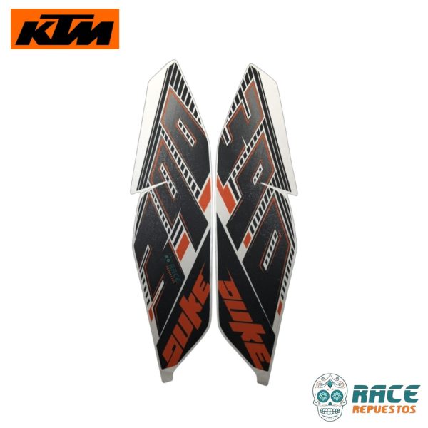 KIT CALCOMANIA NEGRA KTM DUKE 390 (CLASICA)