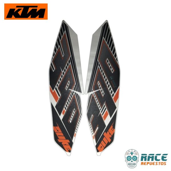 KIT CALCOMANIA NEGRA KTM DUKE 390 (CLASICA) - Image 3