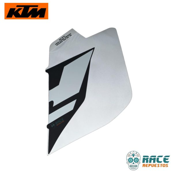 CALCOMANIA DERECHA BLANCA KTM RC 390 (ESTANQUE) - Image 3