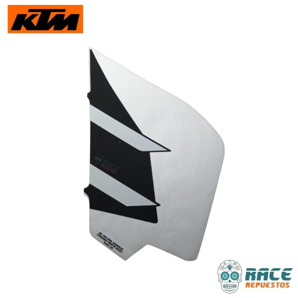 CALCOMANIA IZQUIERDA BLANCA KTM RC 390 (ESTANQUE) - Image 7
