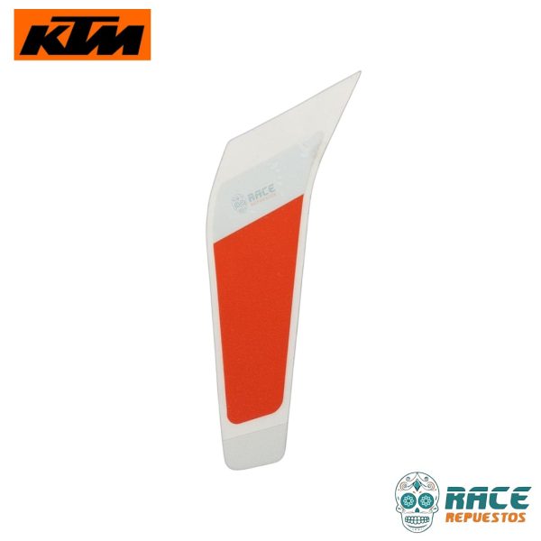 CALCOMANIA IZQUIERDA BLANCA KTM DUKE 200 (ESTANQUE) - Image 6