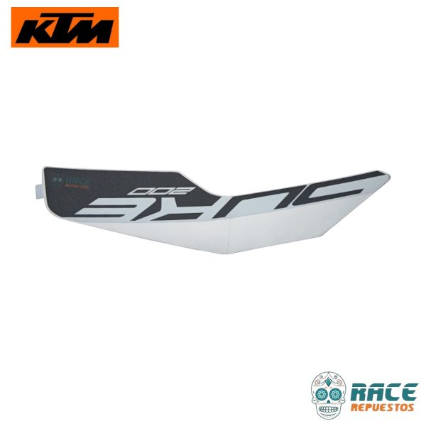 CALCOMANIA IZQUIERDA BLANCA KTM DUKE 200 (ESTANQUE) - Image 4