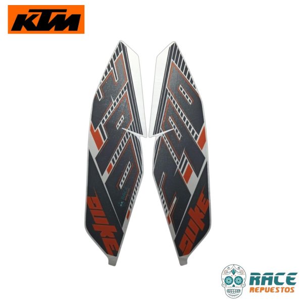 KIT CALCOMANIA NEGRA KTM DUKE 390 (CLASICA) - Image 5
