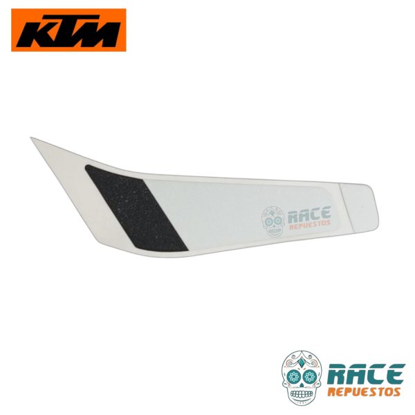 CALCOMANIA IZQUIERDA BLANCA KTM DUKE 200 2017-2019 (ESTANQUE) - Image 3