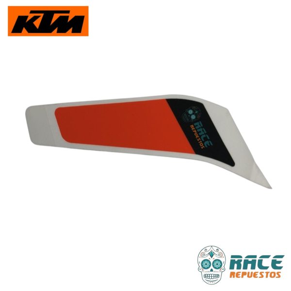 CALCOMANIA IZQUIERDA NARANJA KTM DUKE 200 2017-2019 (ESTANQUE) - Image 3