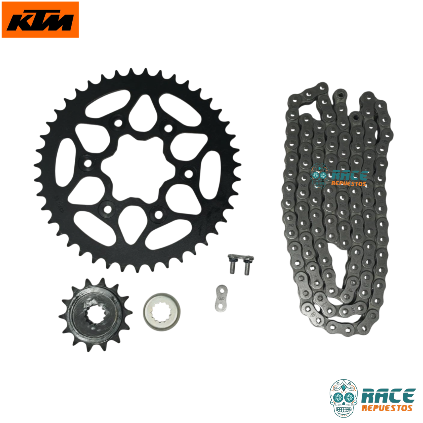 KIT TRANSMISIÓN ARRASTRE KTM Duke 390 Generacion-3 Original