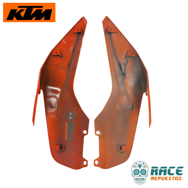 Kit Cubierta Gasolina Naranja KTM Duke 125 Original - Image 2