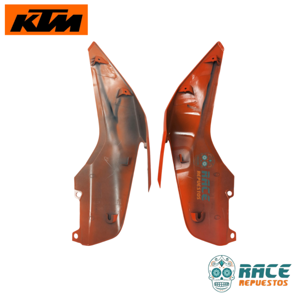 Kit Cubierta Gasolina Naranja KTM Duke 125 Original - Image 4