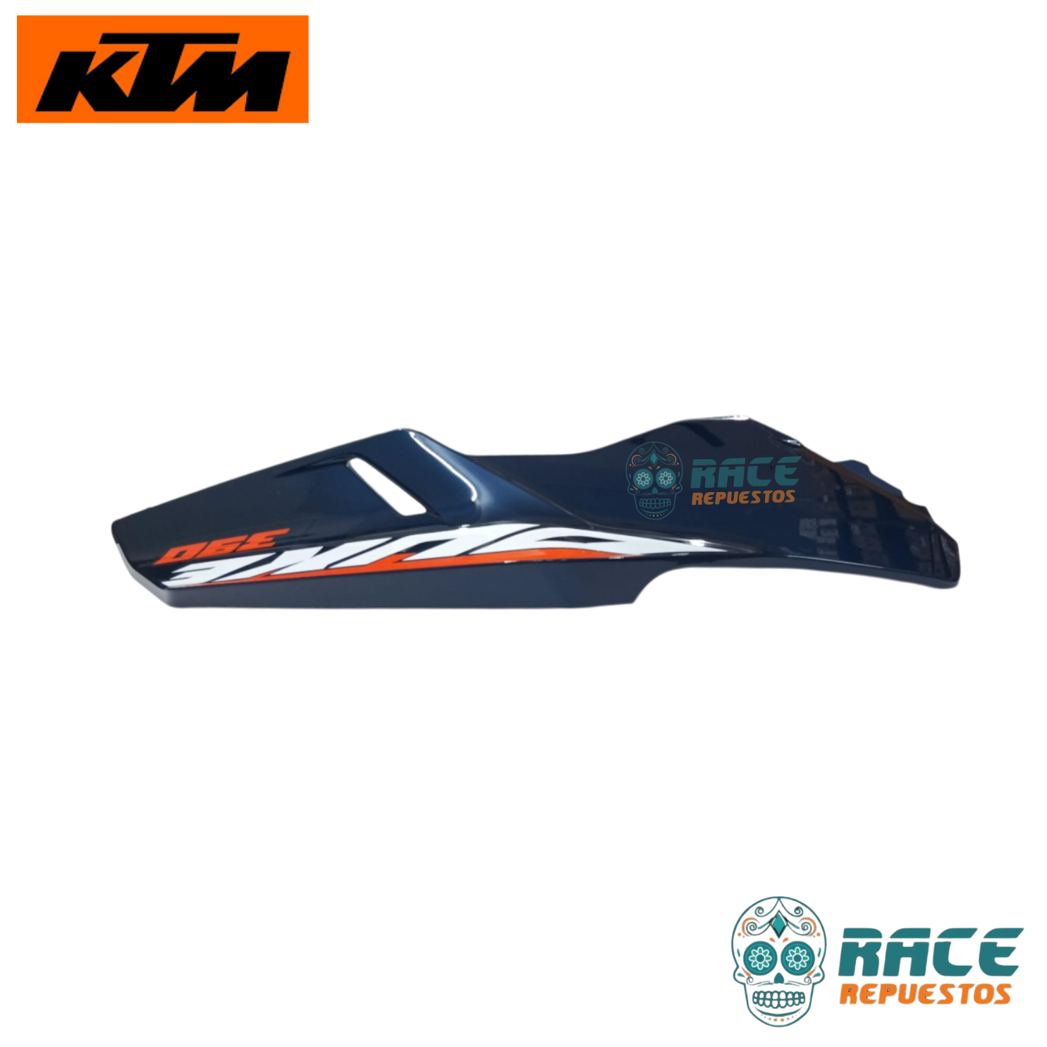 Cubierta de Tanque Derecho Azul KTM Duke 390 Generacion-3 Original (Tapa Estanque) - Image 5